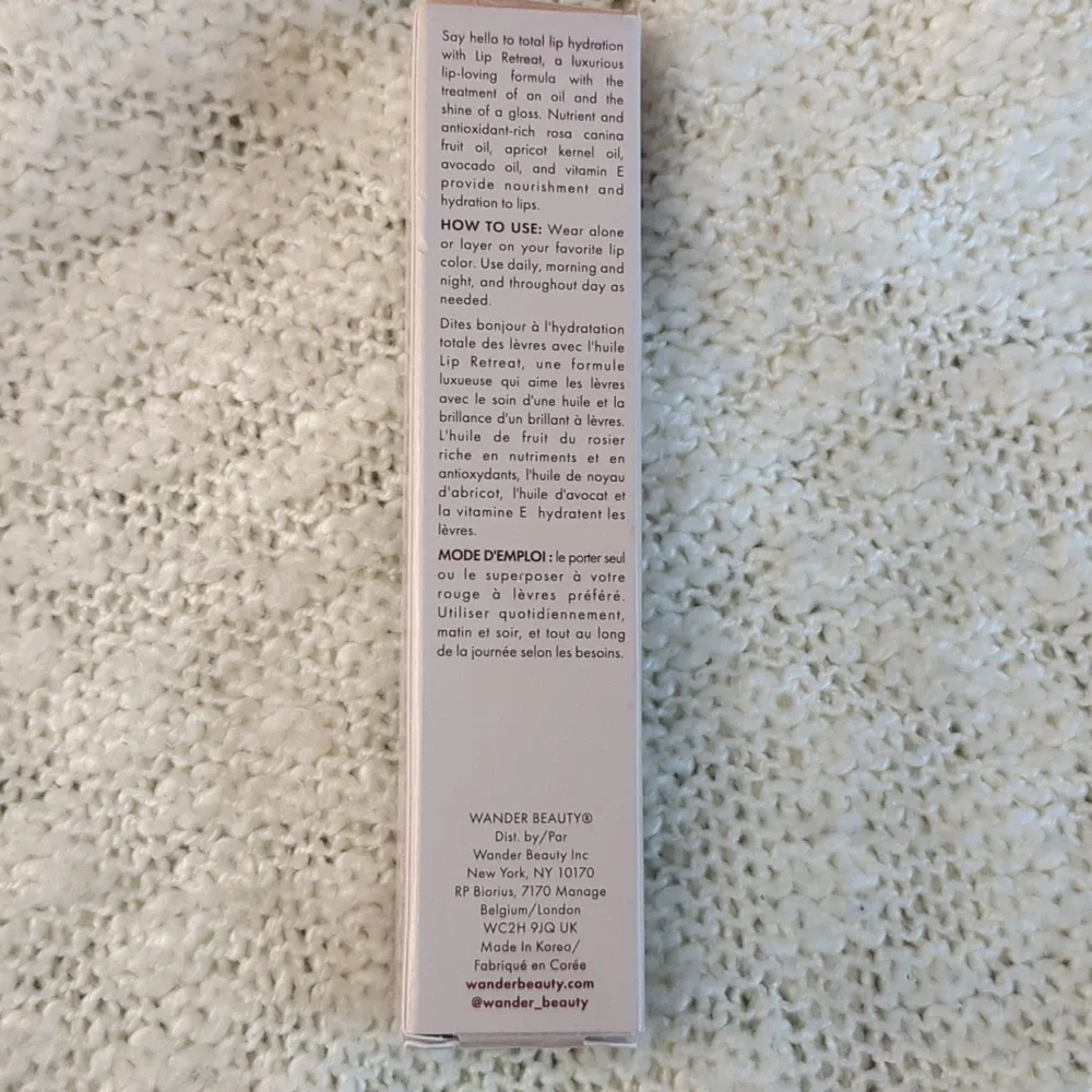 Wander Beauty Lip Retreat Oil in Skinny Dip, 10ml/0.33 fl oz